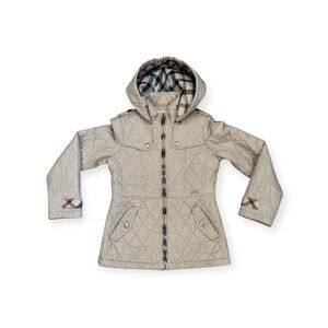 OAKS Quilted Jacket Burberry Inspired Design
